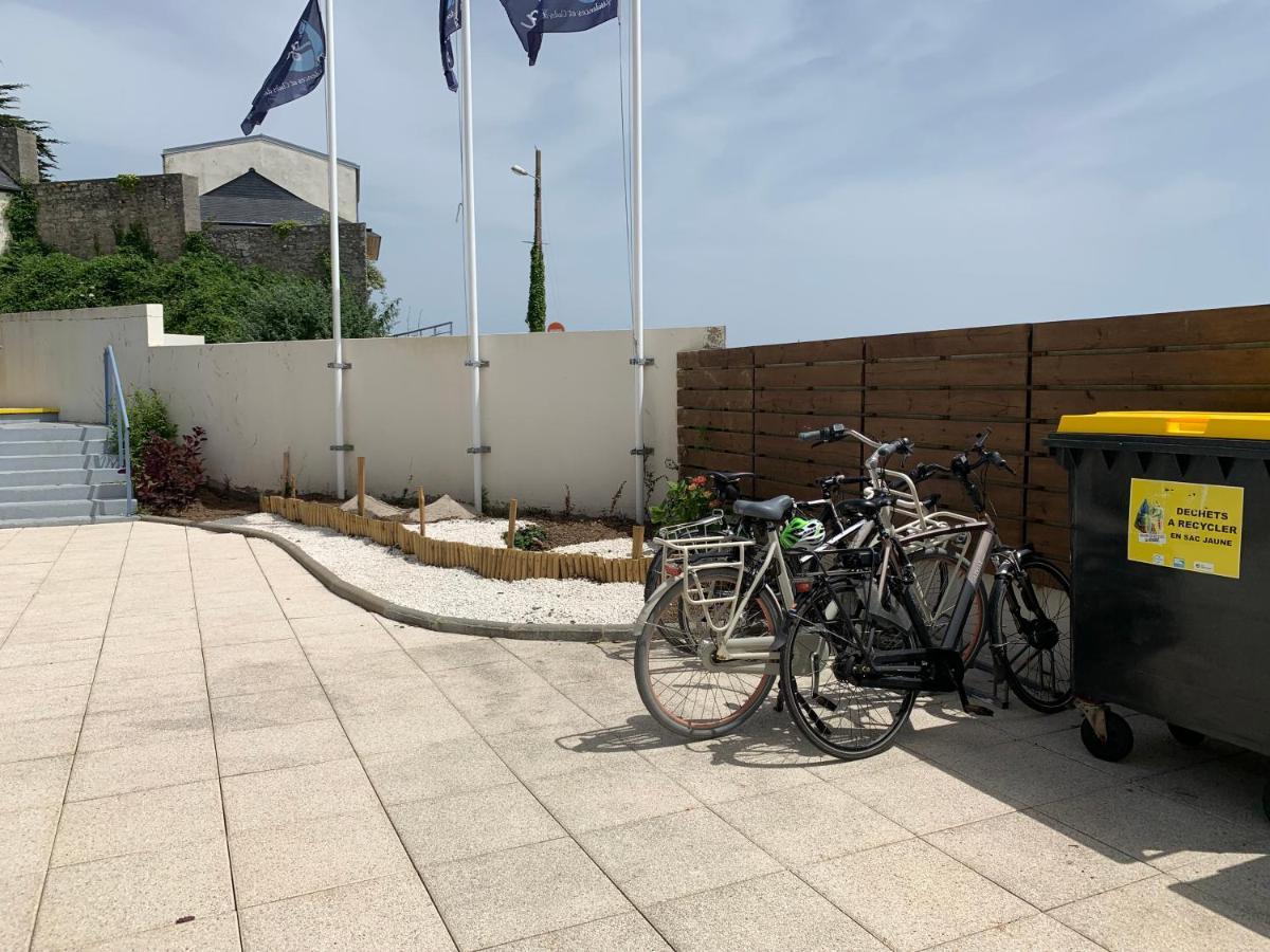 Duplex Vue Mer - Plage A 100M- 4 Lits - Parking Sous Sol Audierne Exterior foto