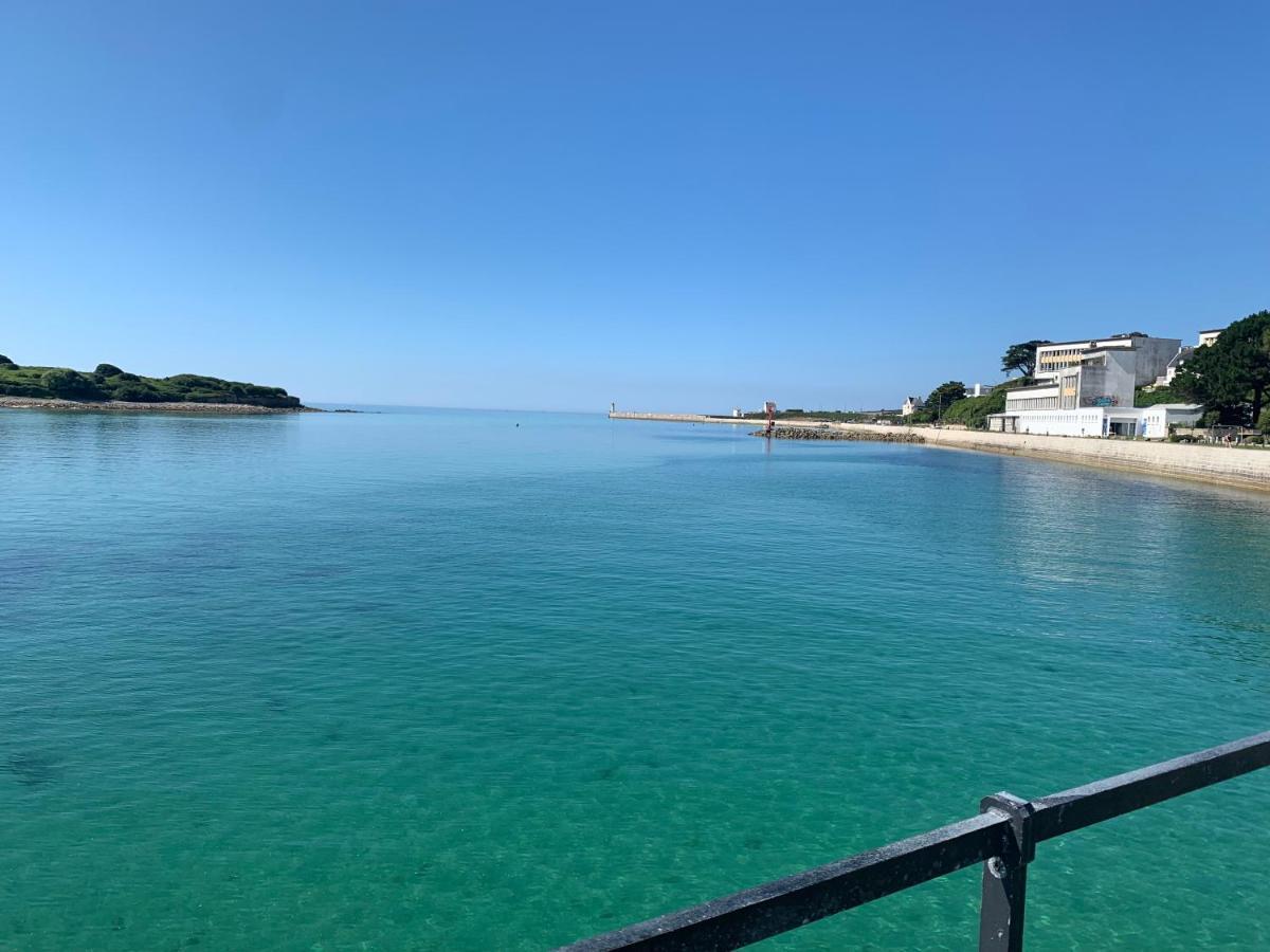 Duplex Vue Mer - Plage A 100M- 4 Lits - Parking Sous Sol Audierne Exterior foto